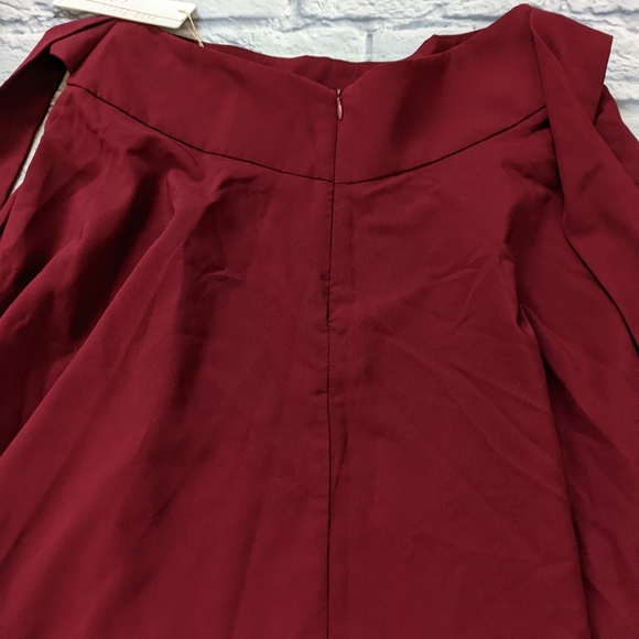 Women's High Waist A-Line Pockets Skirt Skater Flared Midi Skirt in Size M - Picture 7 of 9